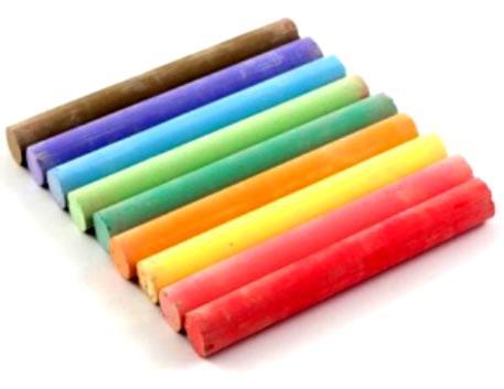 Chalk (colour) 100pc - (R25)