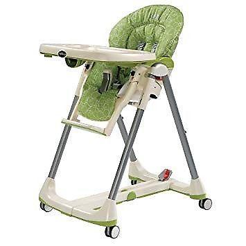 Peg-Perego Prima Pappa Diner High Chair, Naïf Mint