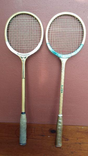 Awesome pair of Slazzenger squash racquets