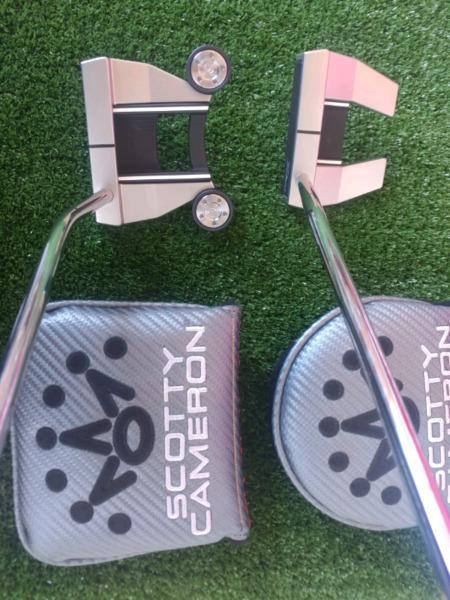 Golf putters. New Scotty Cameron Futuras