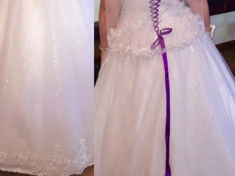 Wedding dress/ reception dress