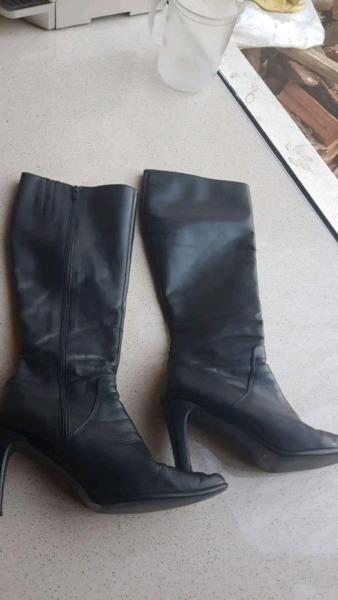 Leather boots size 41 (7)