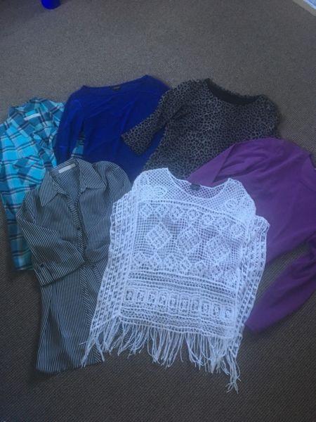 Women’s tops - Woolworths, Foshini and Miladys. Size 32/34