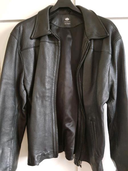 Unisex leather jacket