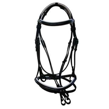 PADDED BRIDLE (WHITE INLAY)