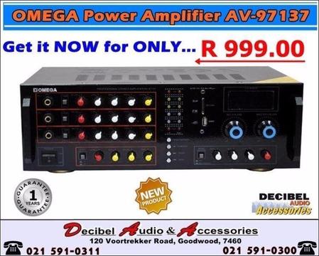 Omega AV-97137 Amplifier