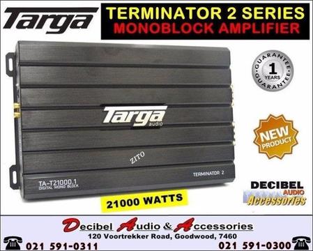 Targa Terminator 21000w Monoblock Amplifier
