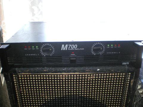 INTER M...M700 POWER AMP FOR SALE IN KLEINMOND