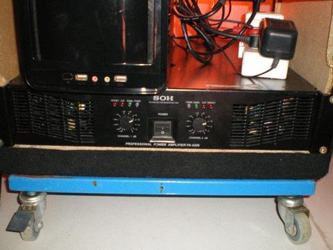 SOH PA-6206 PRO POWER AMP FOR SALE IN KLEINMOND