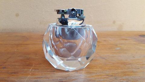 Beautiful glass table lighter