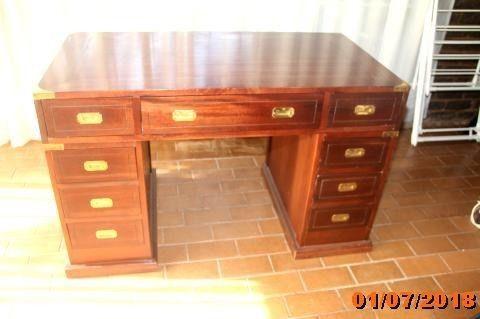 Antique solid wood desk for sale