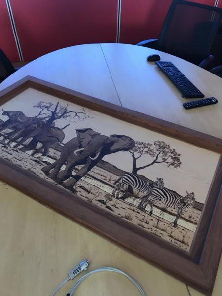 Solid wood Artwork