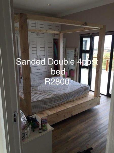 Wooden bed bases