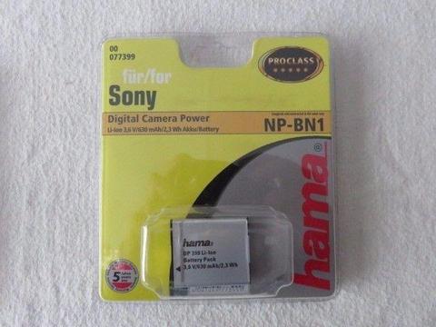 Sony NP-BN1 Battery replacement