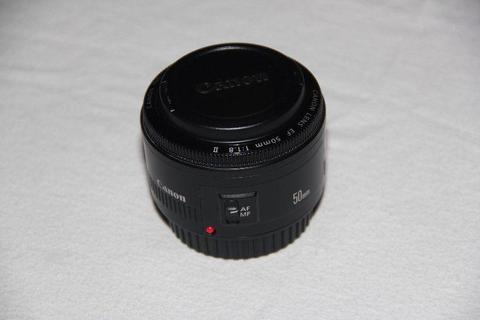 Canon EF 50mm f/1.8 II Prime Lens