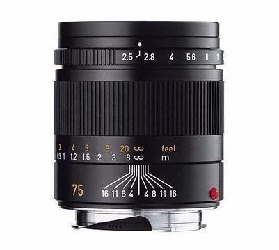 Leica SUMMARIT-M 75mm f/2.5 (E46) Ultra Compact Short Telephoto Lens ** PRICED TO SELL QUICKLY