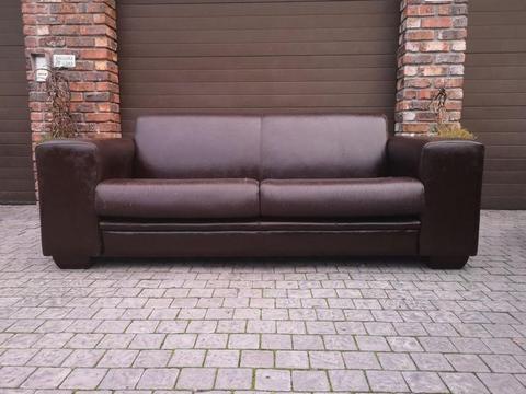 Coricraft 3 Seater Titanic Leather Couch AVAILABLE in Sunset Beach Cape Town