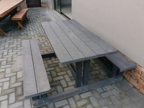 6 Seater Bench made from 100% Recycled plactic