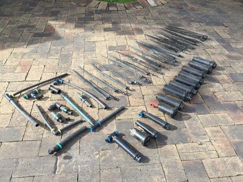 Rainbird & Hunter sprinklers, parts and components - HUGE lot of irrigation parts - BARGAIN