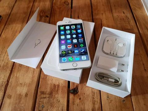 IPHONE 6 16GB SILVER IN THE BOX - TRADE INS WELCOME (0768788354)