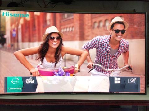 Dealers special: HISENSE 55” CURVED 3D SMART 4K ULTRA HD LED NEW WITH warranty