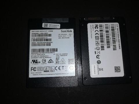 2.5inch Laptop hard drives in external cases for R100