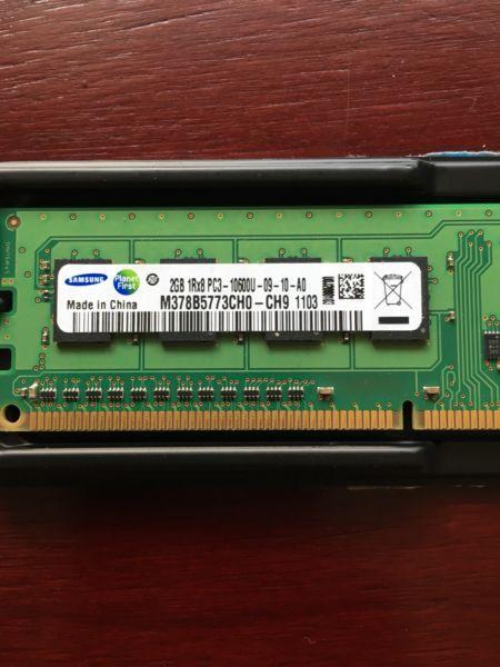 2gb Samsung DDR3 Ram