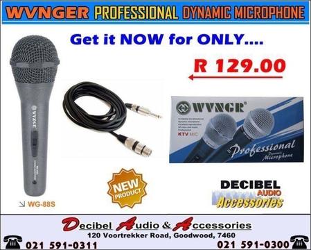 WVNGER Professional Dynamic Microphone