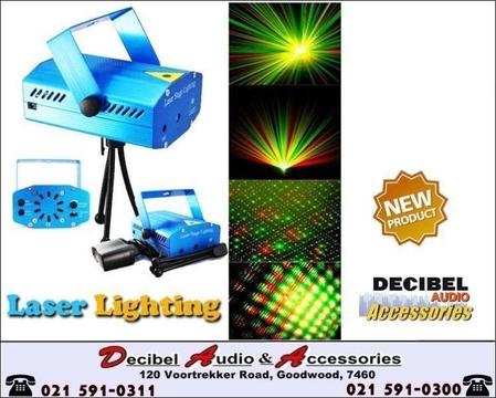 Lazer Disco Light with Tripod & AC Power Adapter