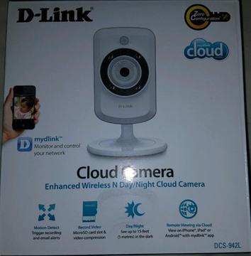 D-Link Cloud Camera (DCS-942L) (Negotiable)