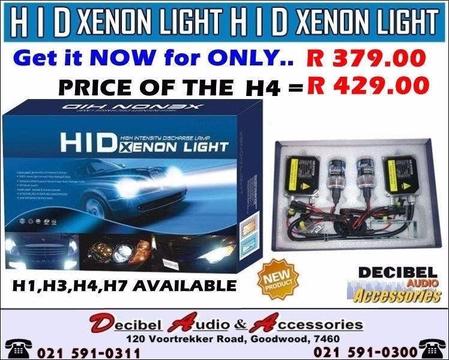 HID Xenon Kits - H1, H3, H4, H7, H11, 9005, 9006