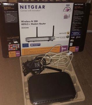 NETGEAR-Wireless N300 ADSL2+ Modem Router