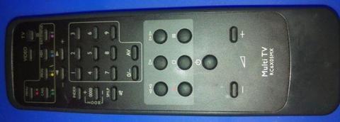 USED Tube Television Video Recorder Remote Controls - RC6X05MX Multi Device TV Video Controllers