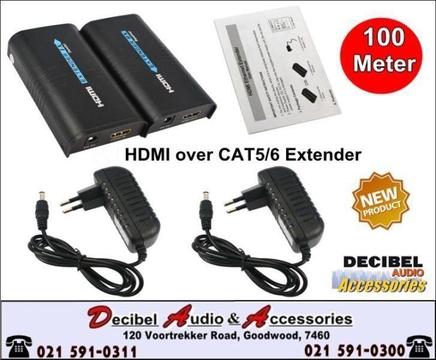 HDMI over CAT5/6 Extender, 100m