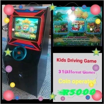Brand New Kids Driving Arcade Game R5000