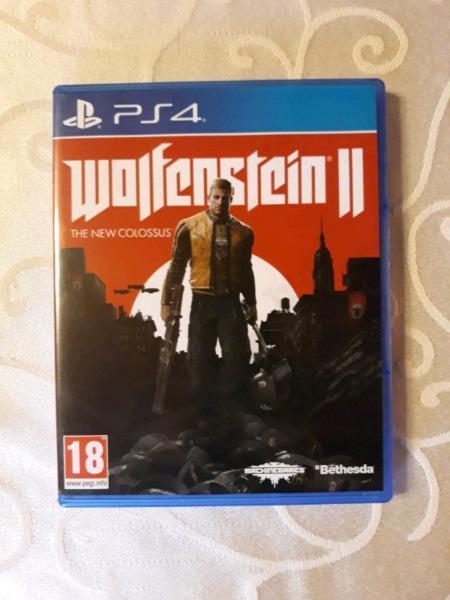 Wolfenstein 2 For Sale PS4