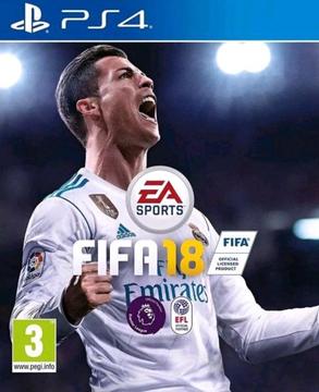 Fifa 18 (PS4 Game) like new