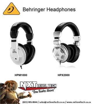 Behringer Headphones with FULL 12 MONTH WARRANTY