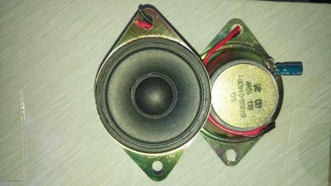 USED SPEAKERS - Pairs of Matched Round Tweeters with Capacitor- 8 Ohm 10 Watt