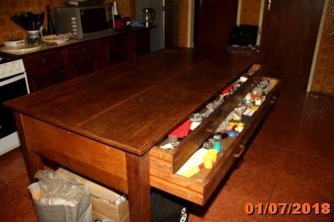 Large solid wooden table for sale