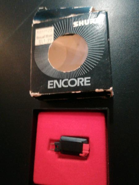 Shure Encore M-75p phonograph cartridge / needle
