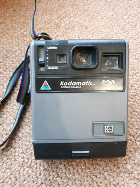 Kodamatic instant camera antique
