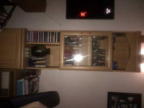 Display units and bookcase set