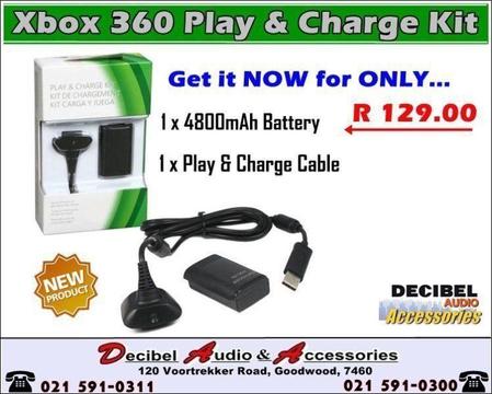 Xbox 360 Play & Charge Kit