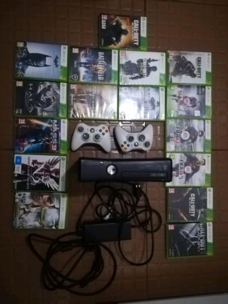 Xbox 360 and all games for sale