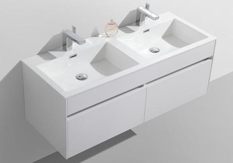 Smart Double Bathroom Cabinet / Vanity 1200 mm L with 2 drawers, Ref KGS1200