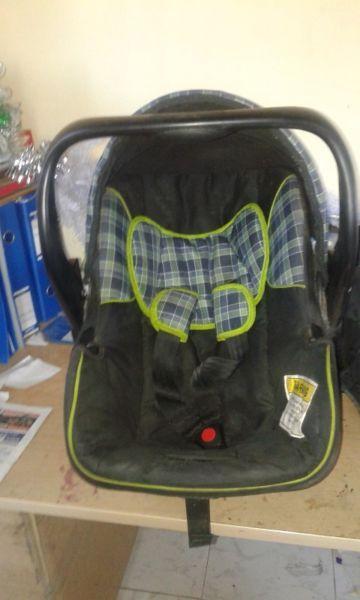 Cello baby carseat for sale