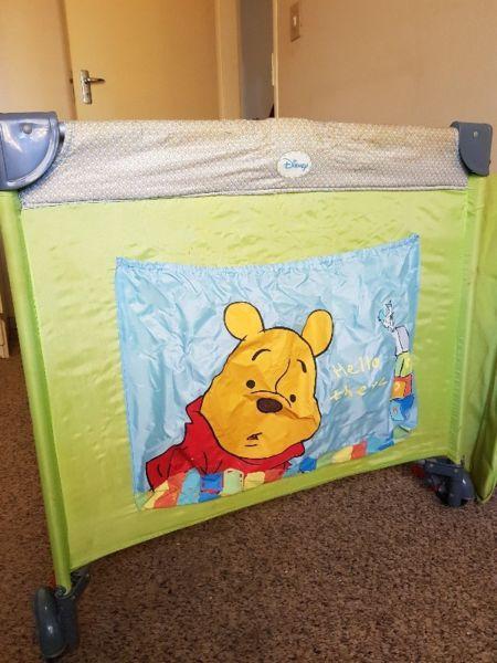 Disney Winnie the Pooh Camp Cot in Good Condition