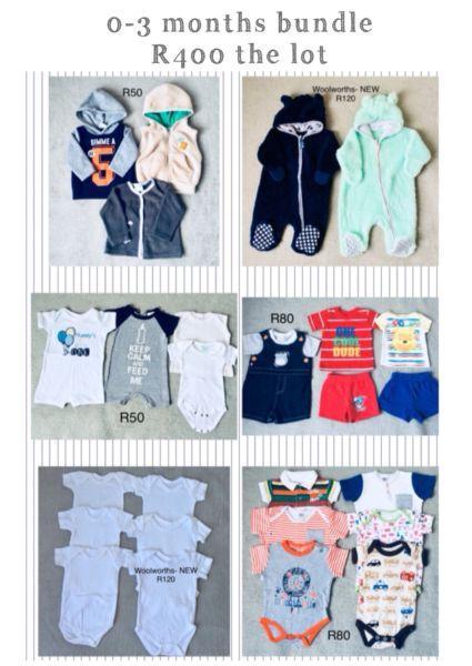 BABY BOY CLOTHING BUNDLES