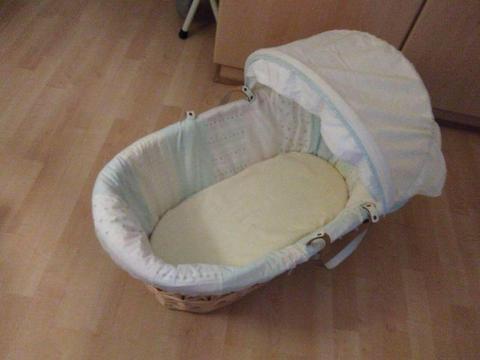Moses basket, also brand new Tiny Love play/toy arch